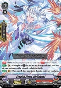 Stealth Fiend, Kirifubuki - V-BT06: Phantasmal Steed Restoration - Cardfight Vanguard card