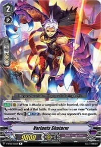 Variants Shutarm - V-BT06: Phantasmal Steed Restoration - Cardfight Vanguard card