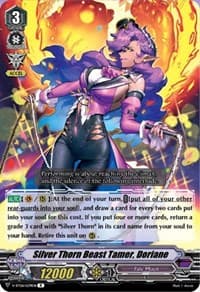 Silver Thorn Beast Tamer, Doriane - V-BT06: Phantasmal Steed Restoration - Cardfight Vanguard card