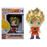 Dragon Ball Z: Super Saiyan Goku (Metallic) (Lootcrate Exclusive) - Pop! Vinyl - Funko card