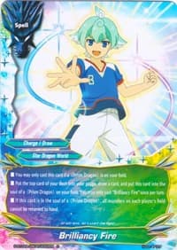 Brilliancy Fire - Blazing Overclash - Future Card BuddyFight card