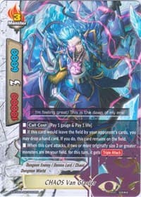 CHAOS Van Glacier - Blazing Overclash - Future Card BuddyFight card