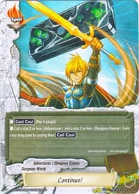 Continue! - Blazing Overclash - Future Card BuddyFight card