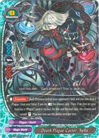 Death Plague Caster, Nella - Blazing Overclash - Future Card BuddyFight card