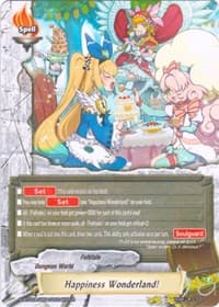 Happiness Wonderland! - Blazing Overclash - Future Card BuddyFight card