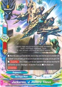 Jackarms, J. Penero Theus - Blazing Overclash - Future Card BuddyFight card