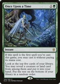 Once Upon a Time - Throne of Eldraine - Magic: The Gathering card