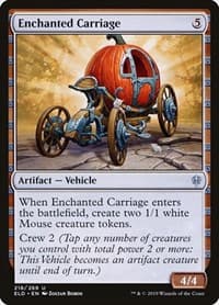 Enchanted Carriage - Throne of Eldraine - Magic: The Gathering card
