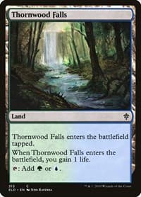 Thornwood Falls - Throne of Eldraine - Magic: The Gathering card