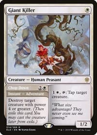 Giant Killer - Throne of Eldraine - Magic: The Gathering card