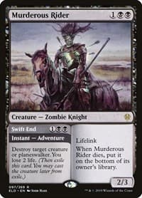Murderous Rider - Throne of Eldraine - Magic: The Gathering card