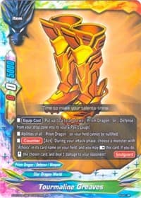 Tourmaline Greaves - Blazing Overclash - Future Card BuddyFight card