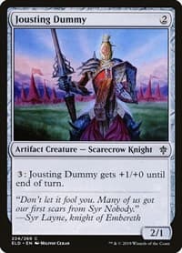 Jousting Dummy - Throne of Eldraine - Magic: The Gathering card