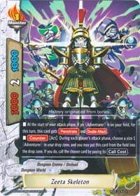 Zeeta Skeleton - Blazing Overclash - Future Card BuddyFight card