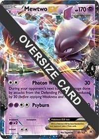 Mewtwo EX - Jumbo Cards - Pokemon card