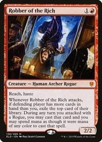Robber of the Rich - Throne of Eldraine - Magic: The Gathering card