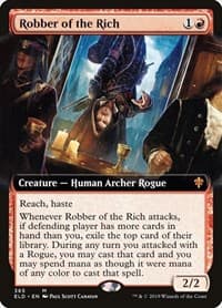 Robber of the Rich (Extended Art) - Throne of Eldraine - Magic: The Gathering card