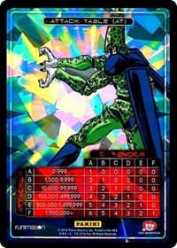 Attack Table: Awakening - Cell - Panini: Miscellaneous Cards - Dragon Ball Z TCG card