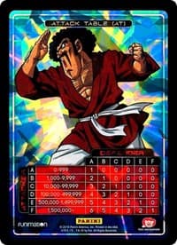 Attack Table: Awakening - Hercule - Panini: Miscellaneous Cards - Dragon Ball Z TCG card