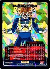Attack Table: Awakening - Trunks - Panini: Miscellaneous Cards - Dragon Ball Z TCG card