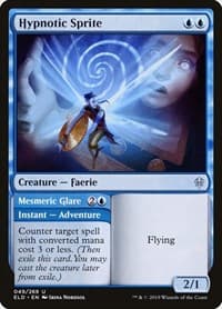 Hypnotic Sprite - Throne of Eldraine - Magic: The Gathering card