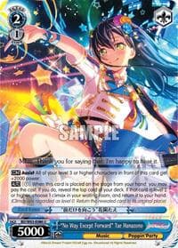 "No Way Except Forward" Tae Hanazono - BanG Dream! Girls Band Party! Vol.2 - Weiss Schwarz card