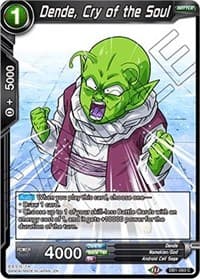 Dende, Cry of the Soul - Draft Box 04 - Dragon Brawl - Dragon Ball Super: Masters card