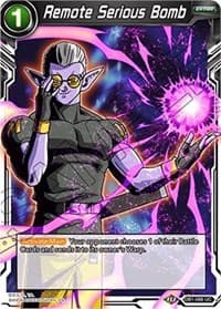 Remote Serious Bomb - Draft Box 04 - Dragon Brawl - Dragon Ball Super: Masters card