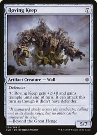 Roving Keep - Throne of Eldraine - Magic: The Gathering card