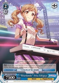 "Ritardando" Arisa Ichigaya - BanG Dream! Girls Band Party! - Weiss Schwarz card
