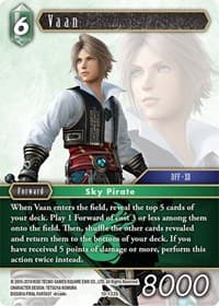 Vaan (Starter) - Opus X - Final Fantasy TCG card
