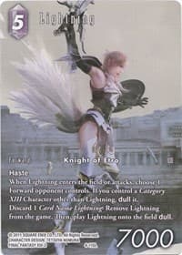 Lightning - 4-115L (Full Art) - Deck Exclusive Cards - Final Fantasy TCG card