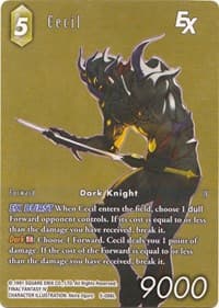 Cecil EX - 5-086L (Full Art) - Deck Exclusive Cards - Final Fantasy TCG card