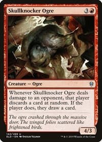 Skullknocker Ogre - Throne of Eldraine - Magic: The Gathering card