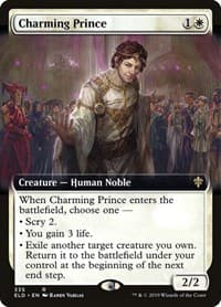 Charming Prince (Extended Art) - Throne of Eldraine - Magic: The Gathering card