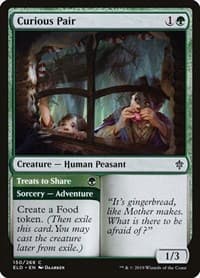 Curious Pair - Throne of Eldraine - Magic: The Gathering card