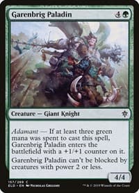 Garenbrig Paladin - Throne of Eldraine - Magic: The Gathering card