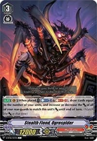 Stealth Fiend, Ogrespider - V-BT06: Phantasmal Steed Restoration - Cardfight Vanguard card