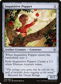 Inquisitive Puppet - Throne of Eldraine - Magic: The Gathering card