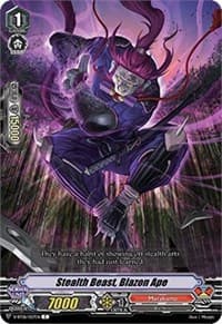 Stealth Beast, Blazon Ape - V-BT06: Phantasmal Steed Restoration - Cardfight Vanguard card