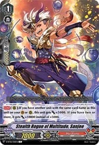 Stealth Rogue of Multitude, Sanjee - V-BT06: Phantasmal Steed Restoration - Cardfight Vanguard card