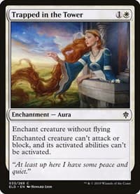 Trapped in the Tower - Throne of Eldraine - Magic: The Gathering card