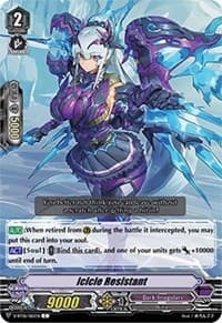 Icicle Resistant - V-BT06: Phantasmal Steed Restoration - Cardfight Vanguard card