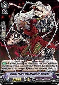 Silver Thorn Beast Tamer, Shayda - V-BT06: Phantasmal Steed Restoration - Cardfight Vanguard card