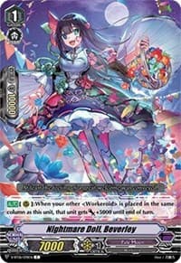 Nightmare Doll, Beverely - V-BT06: Phantasmal Steed Restoration - Cardfight Vanguard card