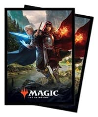 Throne of Eldraine Royal Scions Deck Protector sleeves for Magic (100-Pack) - Ultra Pro Card Sleeves - Card Sleeves card
