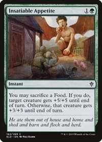 Insatiable Appetite - Throne of Eldraine - Magic: The Gathering card