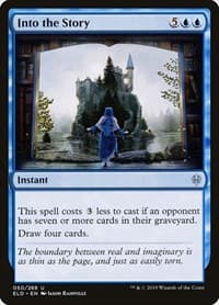 Into the Story - Throne of Eldraine - Magic: The Gathering card