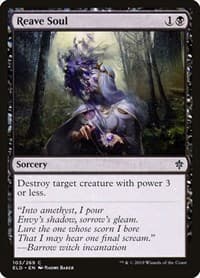 Reave Soul - Throne of Eldraine - Magic: The Gathering card