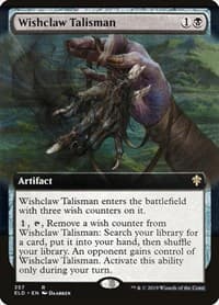 Wishclaw Talisman (Extended Art) - Throne of Eldraine - Magic: The Gathering card